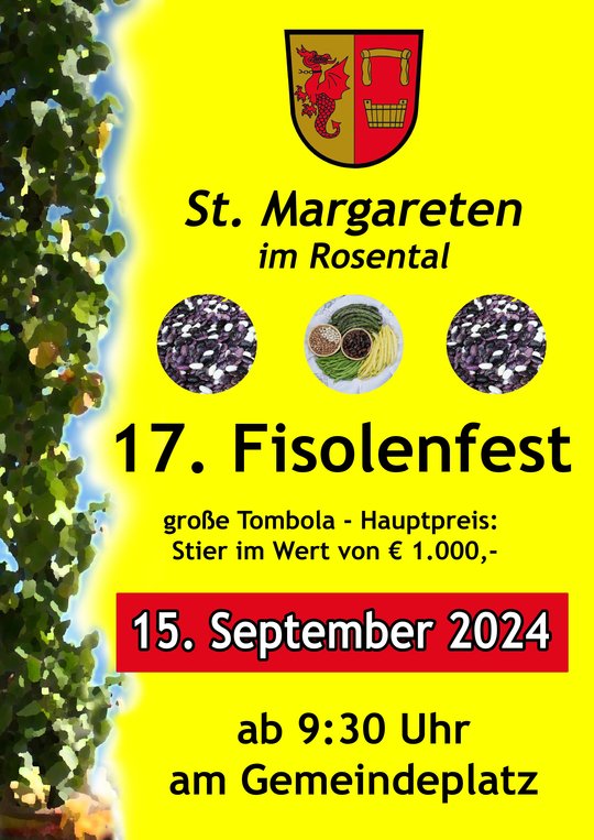 Fisolenfest am 15. September 2024